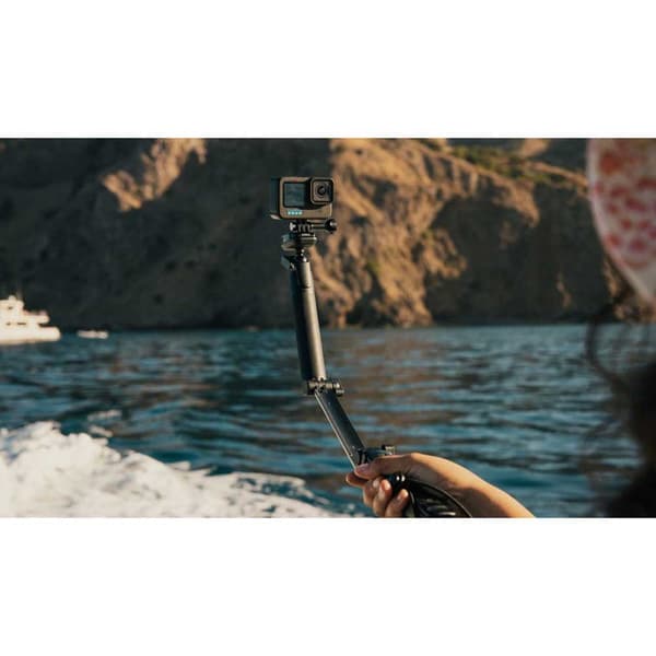 Gopro 3 Way Grip 2.0 -kameran Kahva Hopeinen