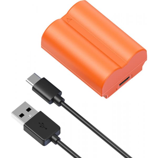 SmallRig 4970 NP-W235 USB-C genopladeligt kamerabatteri – Orange