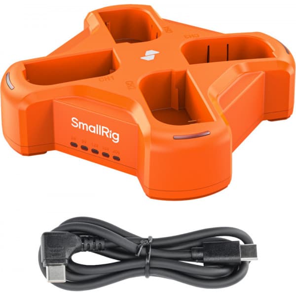 SmallRig 4838 LP-E6NH 4-kanavainen akkulaturi