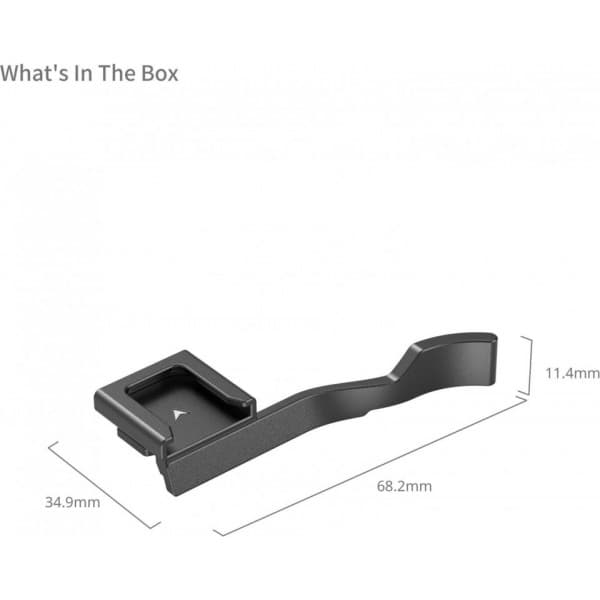 SmallRig 4820 -tommersupport til Sony a7C II, a7CR og a7C -kameraer, sort