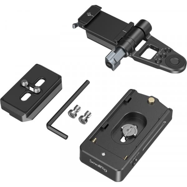 SmallRig 4696 NP-F-adapter och fäste för spegellösa kameror