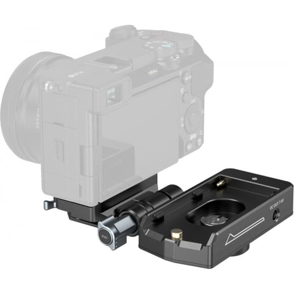 SmallRig 4696 NP-F-adapter och fäste för spegellösa kameror