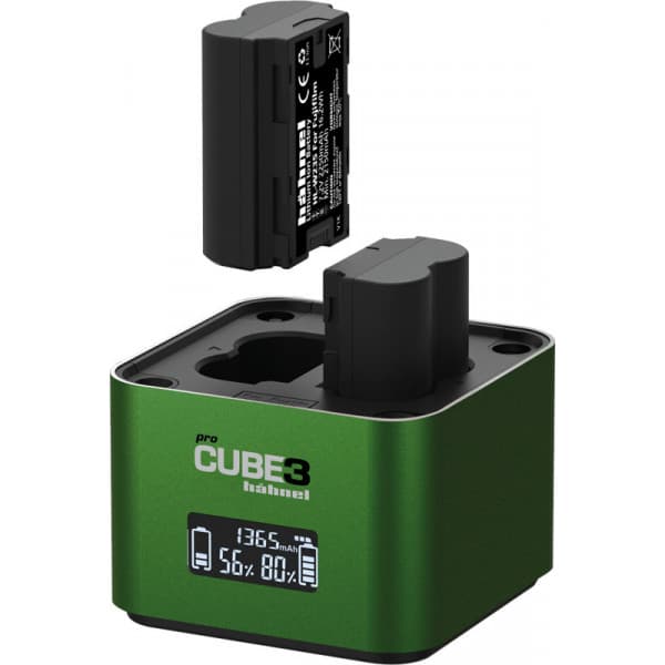 Hähnel Procube 3 Twin batterilader, Fujifilm