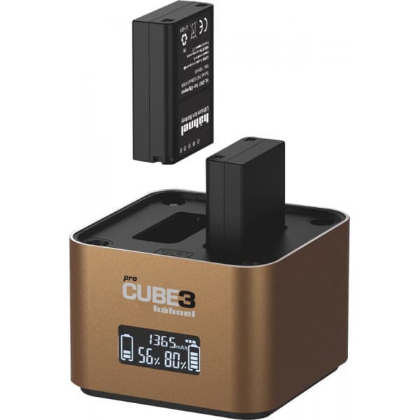 Hähnel Procube 3 Twin batteriladdare, Olympus