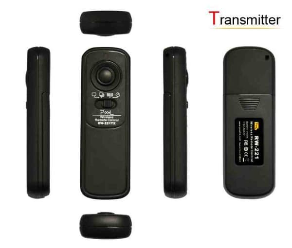 Pixel Shutter Release Wireless RW-221/E3 Oppilas for Canon