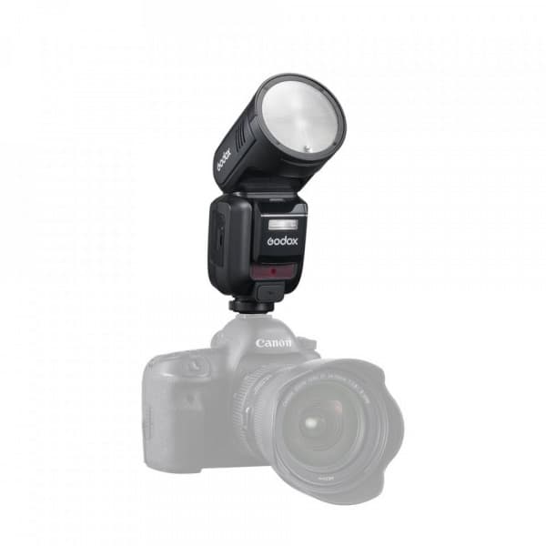 Godox Speedlite V100 salamavalo, Canon