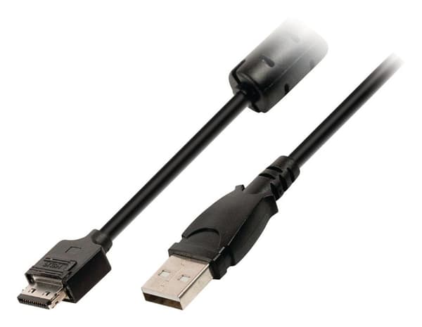 Valueline VLCP60806B20 Kameradatakabel USB 2.0 A han - 12p Canon-stik han 2.00 m sort