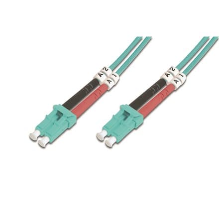 Patch cord światłowodowy FO LC-LC MM 50/125 OM3 duplex LSOH 3m