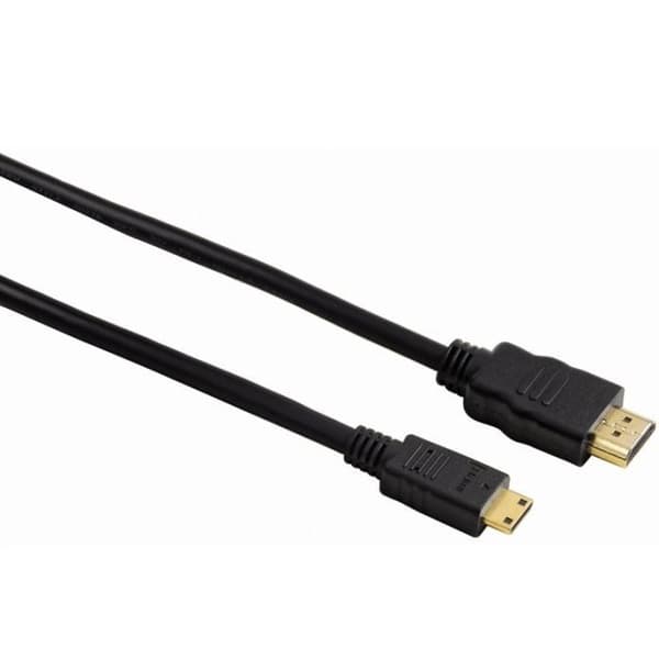 Hama High Speed HDMI-kabel, typ A hane - typ C hane (mini), Ethernet, 2m