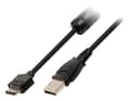 Miniatyrbillede 1 af 3: Valueline VLCP60806B20 Kameradatakabel Usb 2.0 A han - 12p Canon-stik han 2.00 M sort