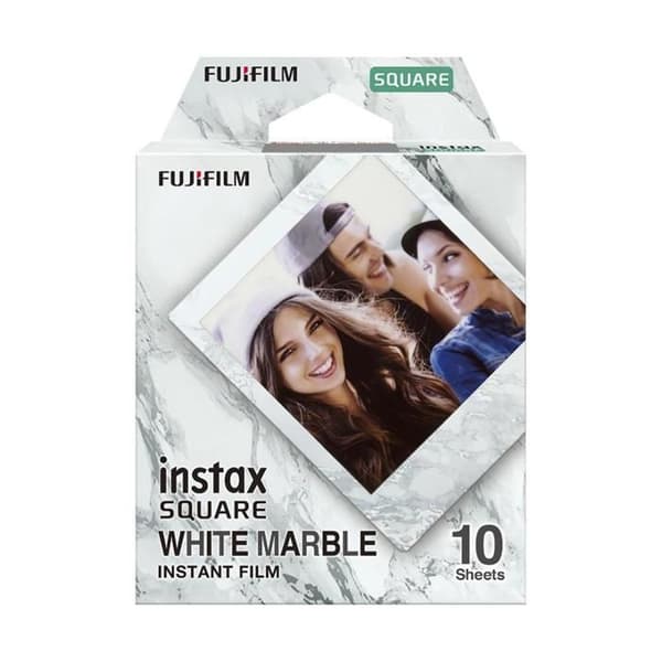 Instax Square X10 FIlmer Vit Marmor