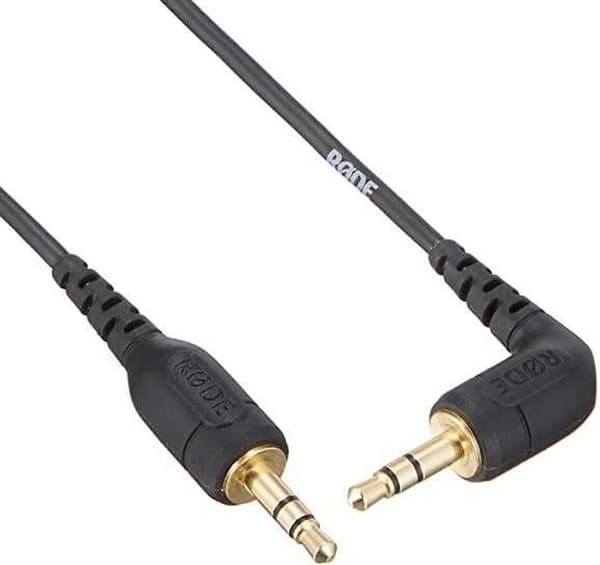 Kabel - kontakter - fotoadapter - optisk Rode SC8 dubbelhane 3,5 mm TRS-kabel på 6 meter.
