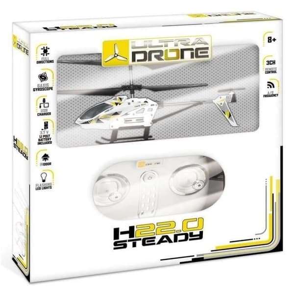 MONDO SPA Stationär Radiostyrd Helikopter - 22 cm