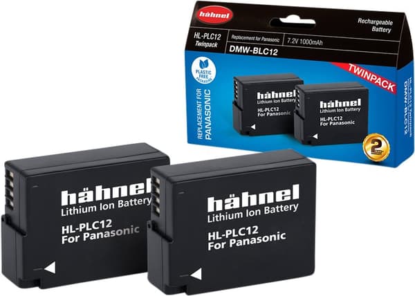 Hähnel BATTERY PANASONIC HL-PLC12 TWIN PACK