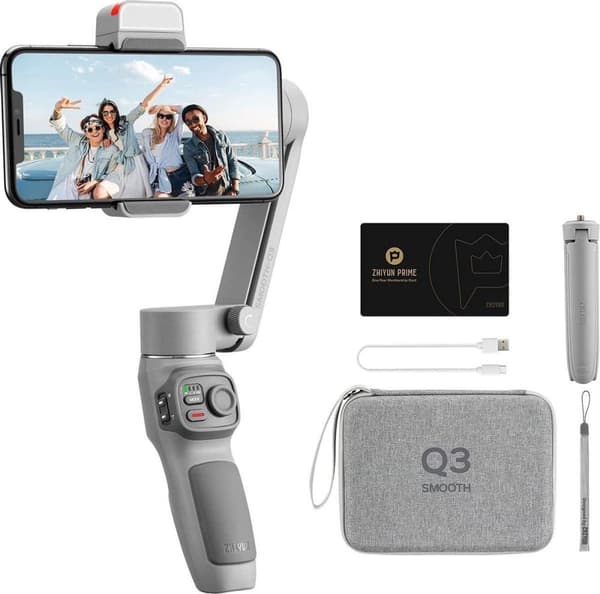 Zhiyun Smooth-Q3 - 3-akset kardan - Kombisæt