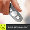Miniatyrbillede 2 af 4: Logitech R500 trådløs præsentationsvært Bluetooth/RF Grå