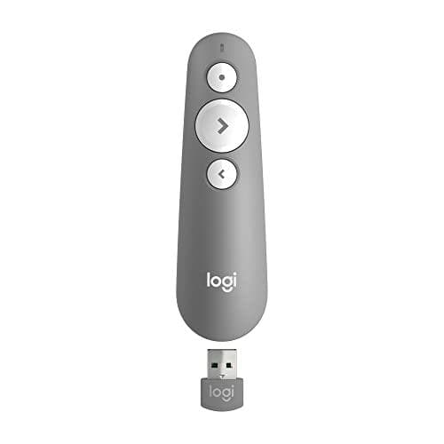 Langaton Logitech R500 -esityslaite Bluetooth/RF harmaa