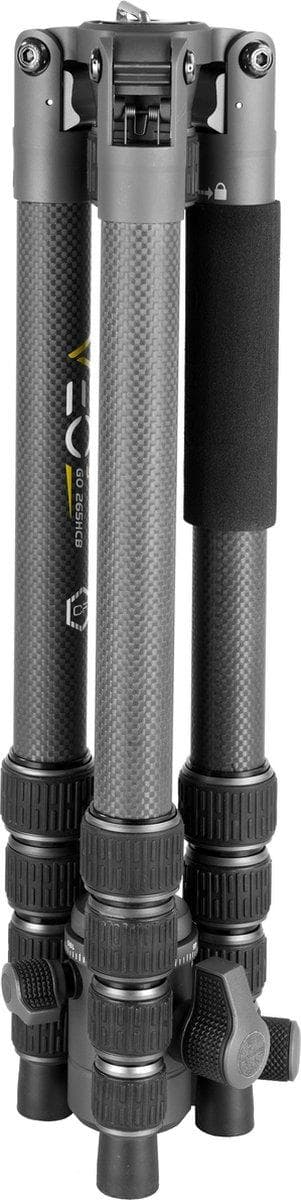 Vanguard VEO3GO265HCB Stativ Arbetshöjd: 1260 - 1665 cm Grå, Svart