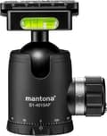 Miniatyrbillede 1 af 6: Mantona Fortress 40 Ball Head Sort