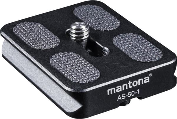 Mantona Arca Swiss Quick Release Plate 50mm Svart