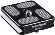 mantona AS-40-1 - snabbkopplingsplatta (21460)