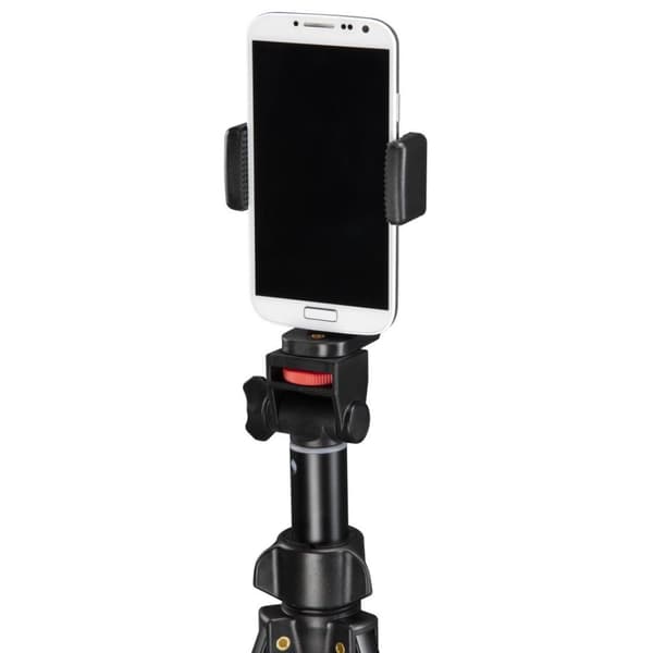 Hama Rotary Smartphone Stativsæt 1/4 tommer Arbejdshøjde: 41,5 - 150 cm Sort