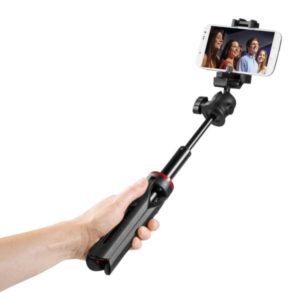 Hama Solid III bordstativ, 80B til smartphones, Bluetooth® fjernbetjening BRS2 (00004653)
