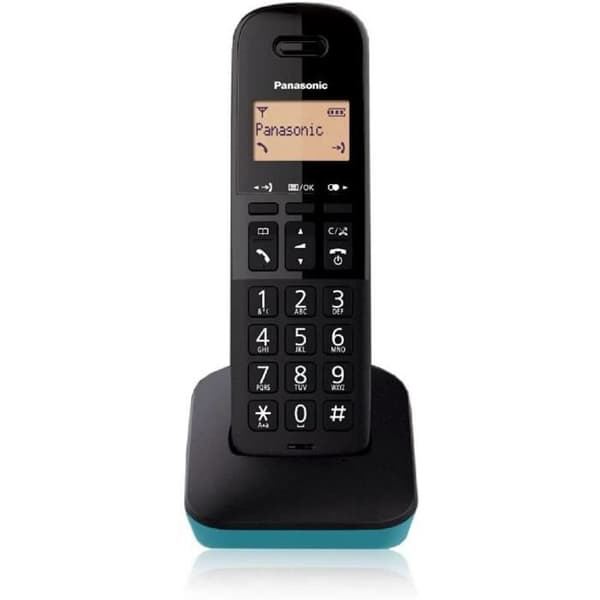 PANASONIC PANASONIC sladdlös SINGOLO SVART CYAN KX-TGB610JTC Svart, Blå