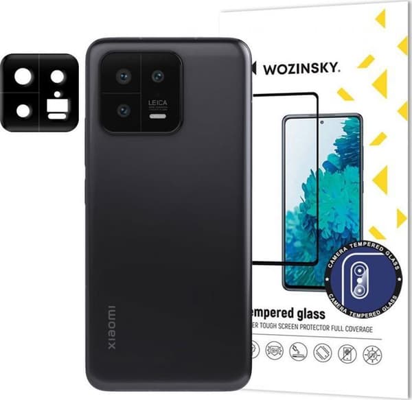 Vitre d'ecran Wozinsky Full Camera Glass härdat glas för Xiaomi 13 för kamera 9H