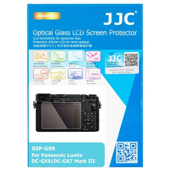 JJC LCD-skyddsglas kompatibelt med PANASONIC GX9