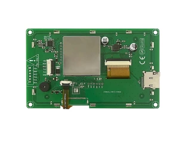 LCD 4,3" 480x270 resistiivinen kosketusnäyttö DWIN HMI DMG48270C043_05WTR