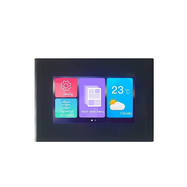 LCD 4,3"" 480x272 resistivt berøringspanel DWIN HMI-kabinet