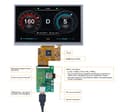 Pikkukuva 4 / 5: LCD 7.0" 800x480 resistiivinen kosketusnäyttö DWIN HMI