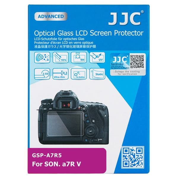 JJC LCD skyddsglas kompatibelt med SONY A7R V