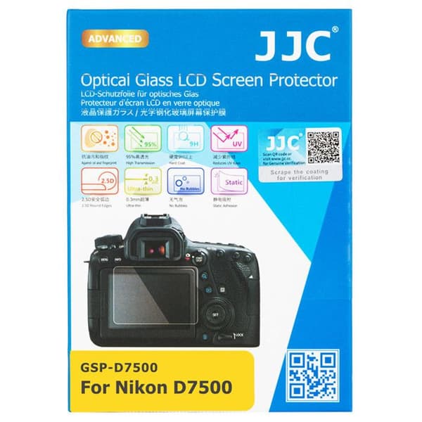 JJC LCD-skyddsglas kompatibelt med NIKON D7500