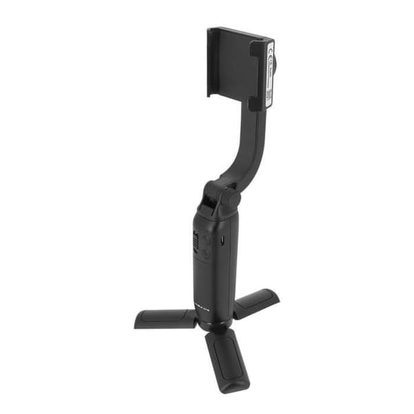 Smartphone Gimbal Stabilizer Stativ / Bom Landskap / Porträttläge - Svart