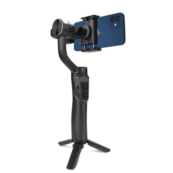 Stabiliserande Gimbal Smartphone - Lemonda - F6 - 3 Axlar - Autonomi 6 till 8h - Mini-stativ inkluderat