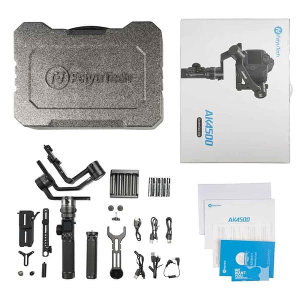 Feiyutech Uden Akf Ak4500 Essential Kit 2 Stabilisator Sort