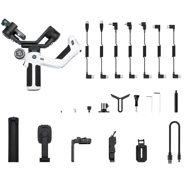 SCORP Mini 2 Håndholdt Gimbal, 3-akset Stabilisering, Bluetooth & Trådløs Kontrol,Mini 2 Sort