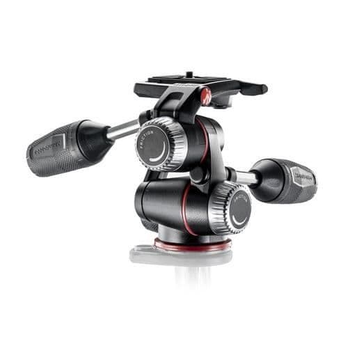 Rotule 3 Dimensioner - MANFROTTO - MHXPRO-3W - Aluminium - Svart - Belastning 8 kg