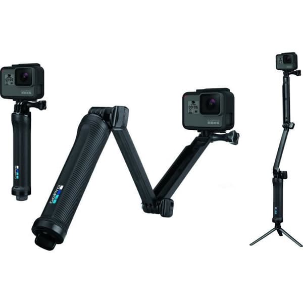 GOPRO AFAEM-001 3-VÄGS 3 i 1 fäste - Grepp - Arm - Stativ