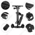 Miniatyrbild 2 av 4: TD® 40 cm mini handhållen rigg Professionell videostabilisator Handhållen stabilisator aluminiumlegering v stabilisator