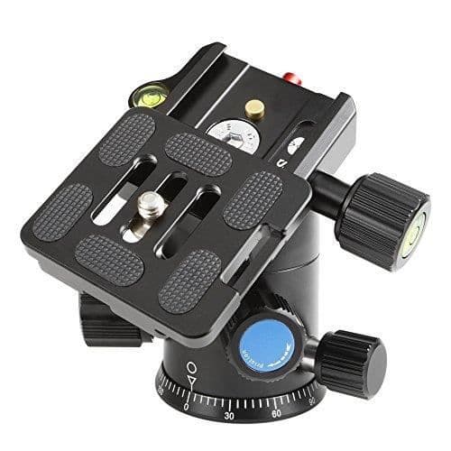 SIRUI G-20X Pro Version Rotule i Aluminium 36 mm, 360 g, Max. Lastvikt 20 kg, med Gummibelagt Snabbplatta TY-50X (Noi G-20)