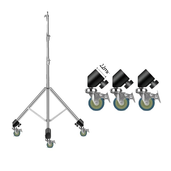 Fotografibelysningstativ, Maximal belastning 10 kg, Justerbar höjd 290 cm,SH-DJ-01-280-HL