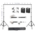 Miniatyrbillede 2 af 2: Fotografistudio Støttesystem, Justerbar Højde 79cm til 260cm, Maksimal Belastning 4KG,Fleksibel Sandpose, 2.6x3M