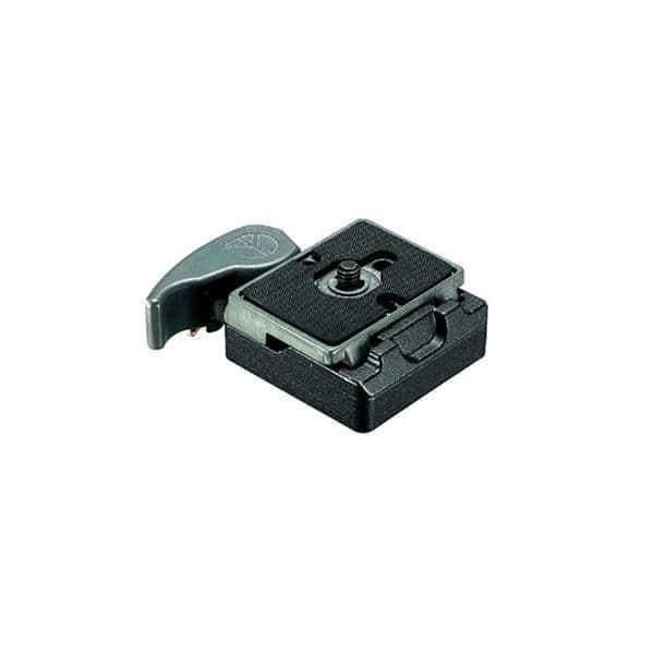 MANFROTTO 323 snabbkopplingsplatta med fixeringssystem - Svart