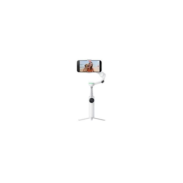 Insta360 Flow 2 Pro Standard 3-akselinen kokoontaitettava vakaaja, valkoinen