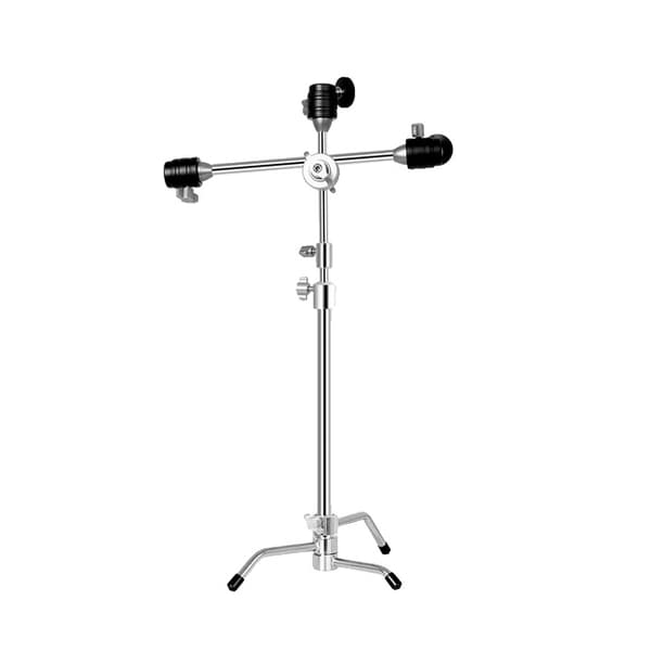 Valokuvauspöytäteline, Mini C-Stand, Ruostumaton teräsrunko, SH-XMST-95