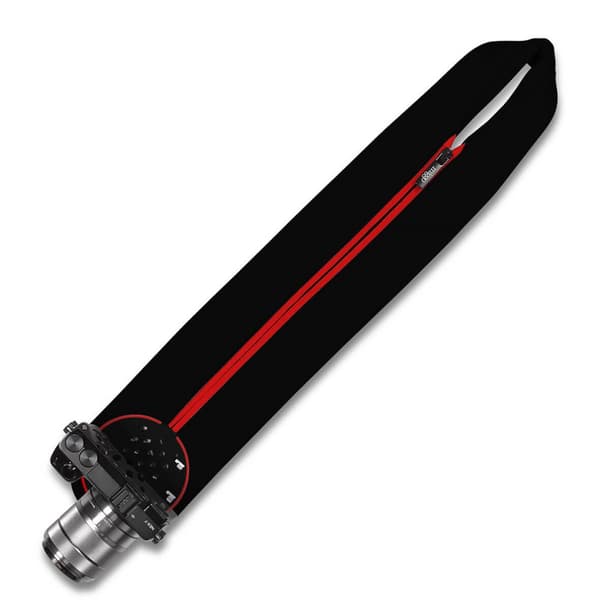 MYMIGGO MIGGO Kamerahihna Strap&Wrap Black Red MW SR-CSC BR 50