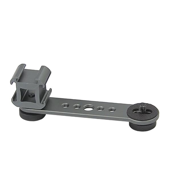 Aluminiumlegering Hot Shoe Förlängningsfäste Hot Shoe Mounts Förlängningsfäste Svart